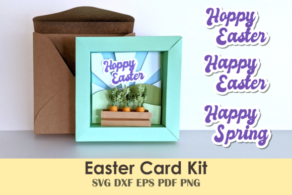 3D Easter Greeting Card Template Kit: A 3D SVG Shapes Review
