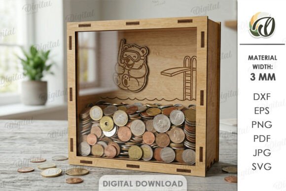 3D Funny Money Bank Laser Cut: A Designer’s Review for Other Home Decor