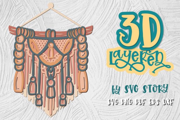 3D Layered Macrame Design SVG: A Brand Designer’s Review for Small Business Packaging