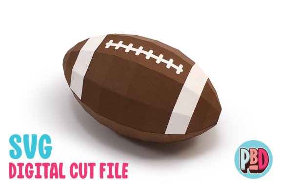 American Football 3D Papercraft