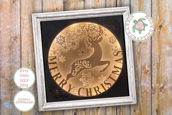 Christmas Stag 3d Shadow Box Review