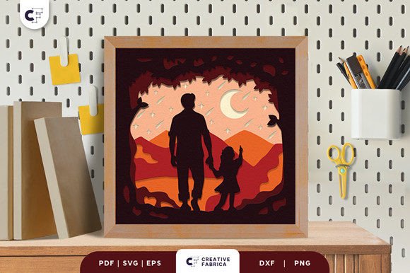 Father and Daughter 3D Light Box: A Practical Review for Digital Sellers