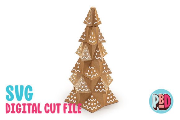 Gingerbread Christmas Tree 3D Papercraft: A Designer’s Review for Brand Assets
