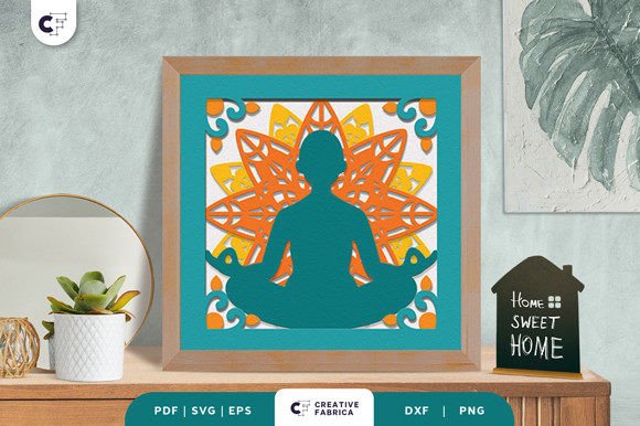 Namaste Yoga Pose 3D Shadow Box: A Designer’s Review